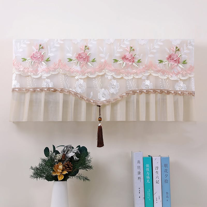 Premium Embroidered Dustproof AC Cover