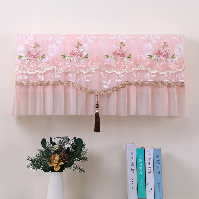 Premium Embroidered Dustproof AC Cover